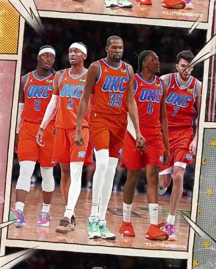 這個(gè)陣容看著真恐怖美媒：雷霆將會(huì)是杜蘭特明年最合理的下家