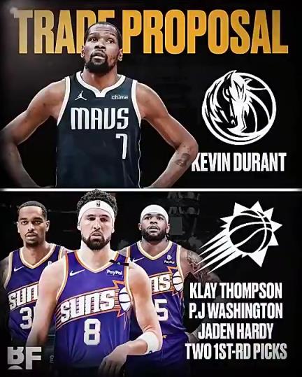 和歐文濃眉組三巨？美媒：獨(dú)行俠可用克萊+PJ+哈迪+倆首輪換KD-